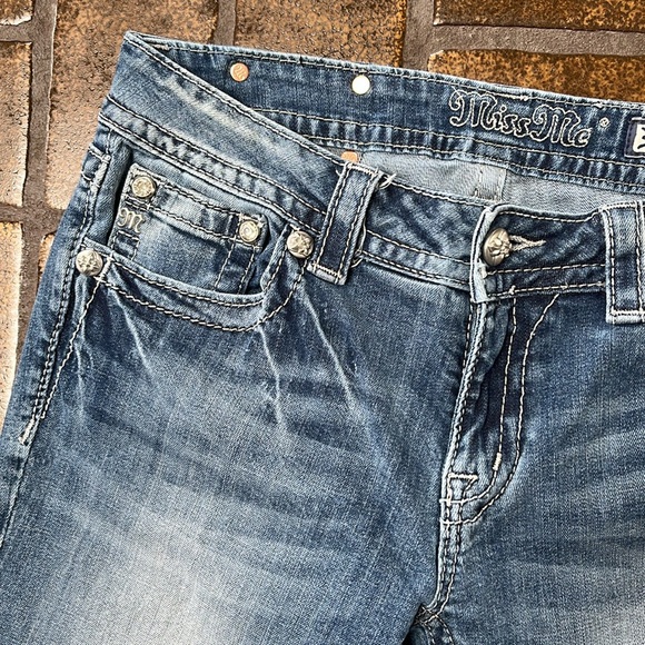 Miss Me Embellished Midrise Signature Skinny Jean - Picture 5 of 14